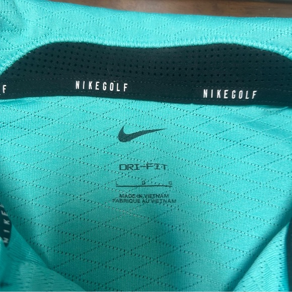 Nike Dri-FIT Vapor Textured Golf Polo in Washed Teal Men’s Size L - Picture 5 of 13